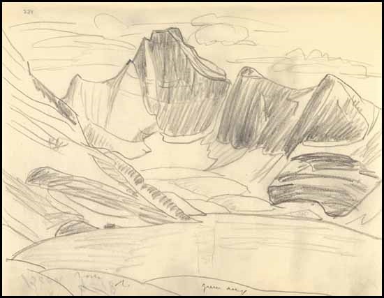 550x427 rocky mountain drawing - Rocky Mountain Drawing
