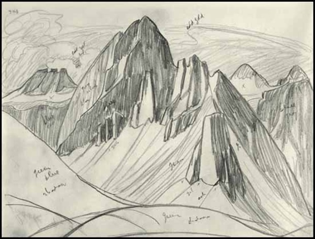 620x470 rocky mountain drawing - Rocky Mountain Drawing