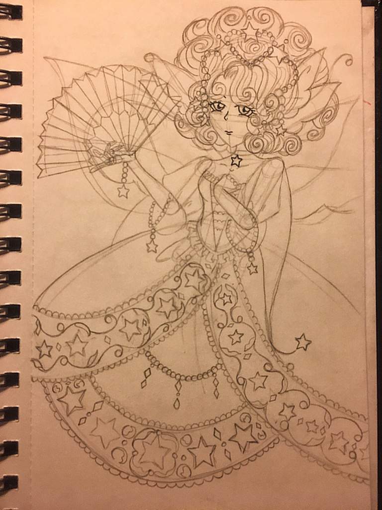 768x1024 rococo star nymph doodles and drawings amino - Rococo Drawings