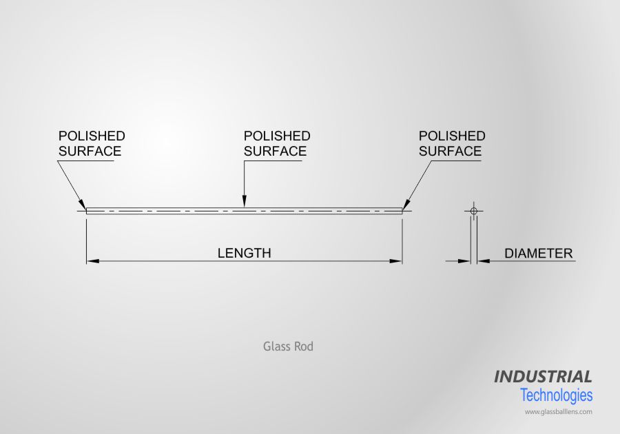 900x630 glass rods global supplier for optical applications - Rod Drawing