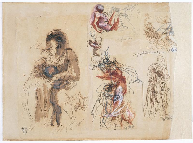 800x592 Drawings Rodin Museum - Rodin Drawings