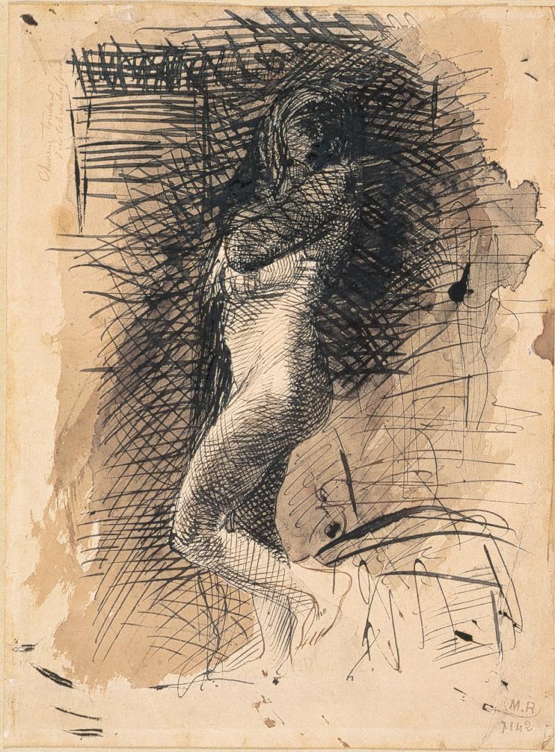 800x1085 Eve Rodin Museum - Rodin Drawings