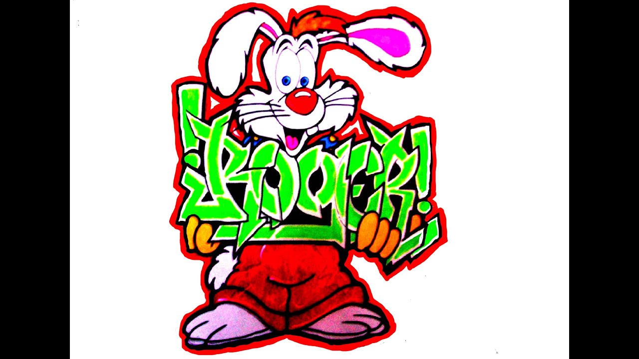 1280x720 lets draw roger rabbit in speed drawing - Roger Rabbit Drawing