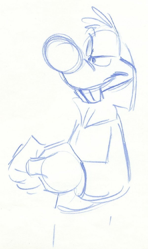 600x1006 who framed roger rabbit drawing original comic art - Roger Rabbit Drawing