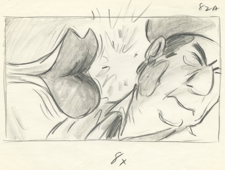 900x678 roger rabbit storyboard drawing - Roger Rabbit Drawing