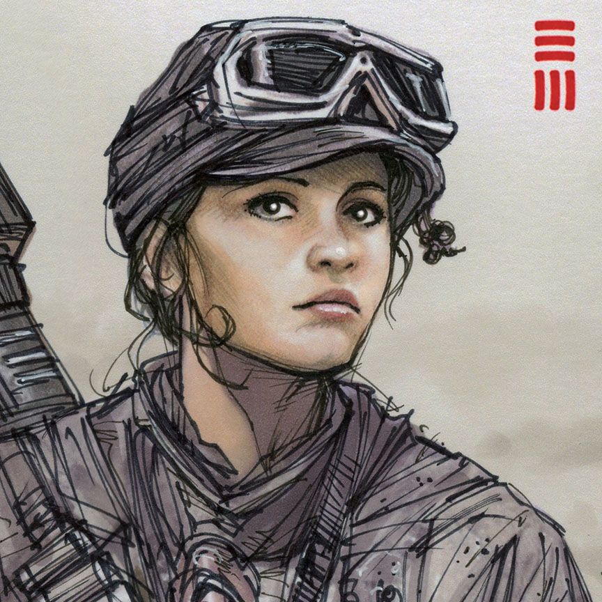 864x864 Rogue One - Rogue One Drawing