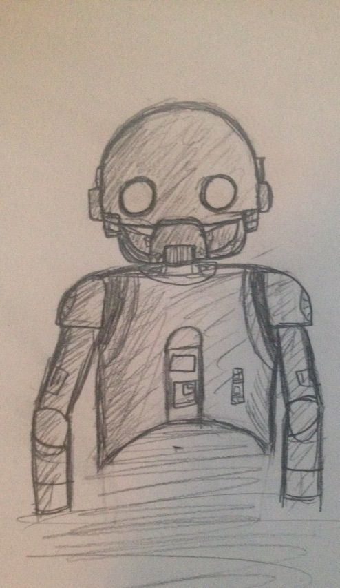 494x854 Rogue One Drawing K Star Wars Amino - Rogue One Drawing