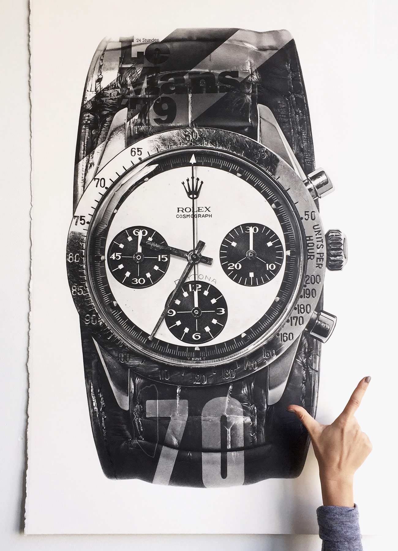 1300x1800 julie kraulis wristwatch art interview gear patrol - Rolex Watch Drawing
