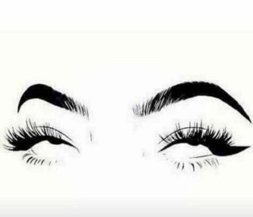 500x430 roll your eyes bitch, maybe you'll find a brain back there - Roll Drawing