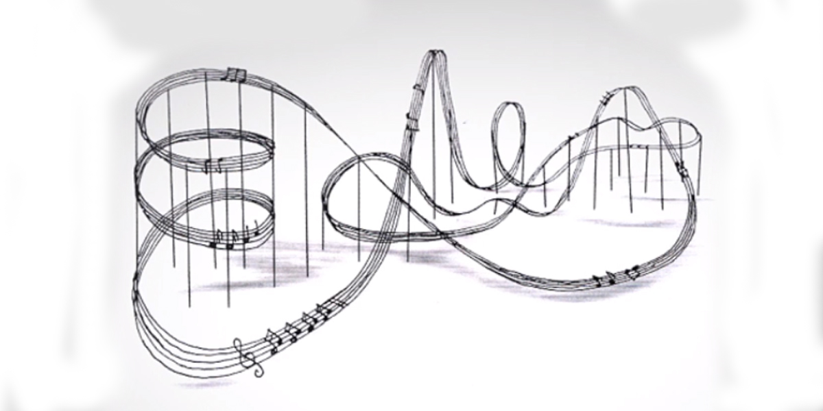 Roller Coaster Drawing at Explore collection of