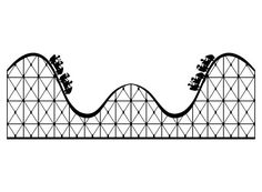 Roller Coaster Drawing at PaintingValley.com | Explore collection of ...