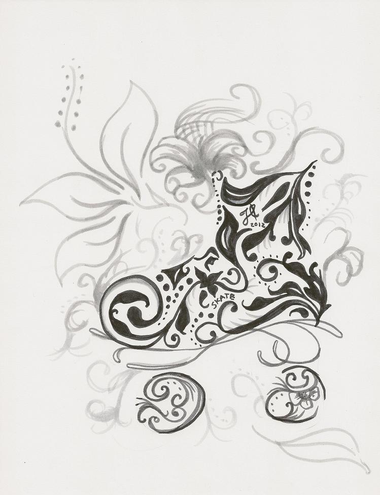 749x975 southern california area league roller skating - Roller Skate Drawing