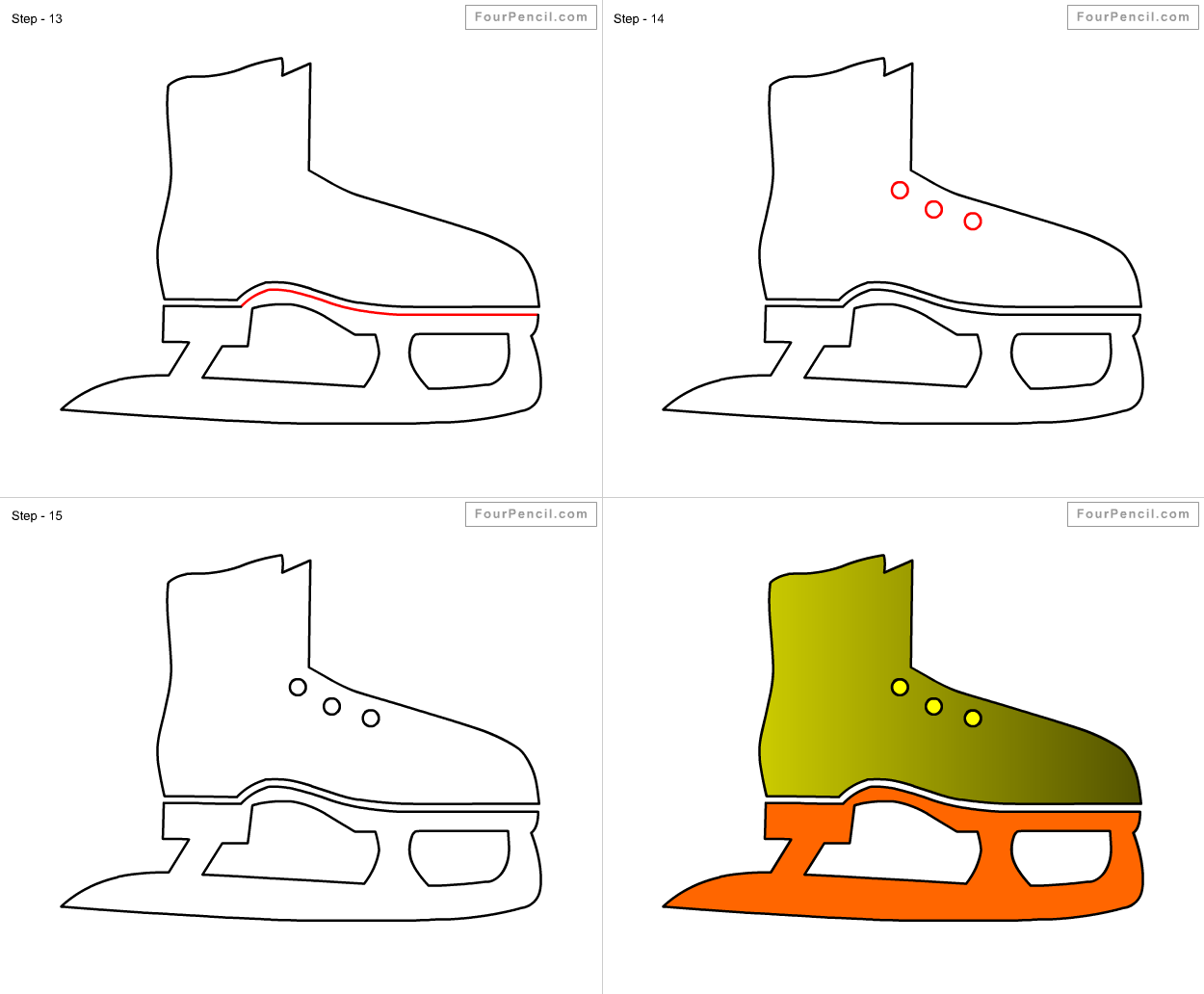 Rollerblade Drawing at Explore collection of