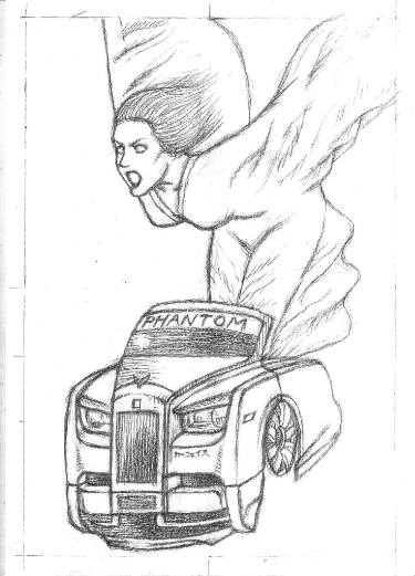 375x521 rolls royce phantom drawing - Rolls Royce Drawing