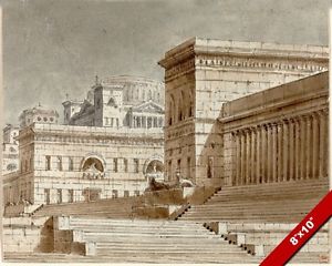 300x240 ancient roman architecture conceptual drawing ink painting art - Roman Architecture Drawing