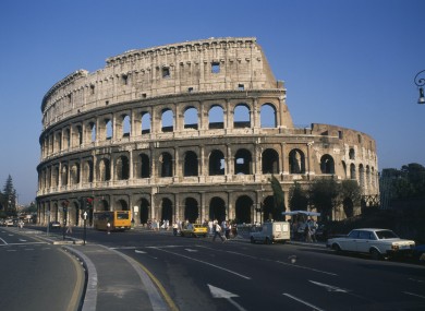 390x285 new drawings revealed as restoration starts on rome's colosseum - Roman Colosseum Drawing