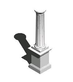 235x265 roman column in autocad download cad free - Roman Columns Drawing