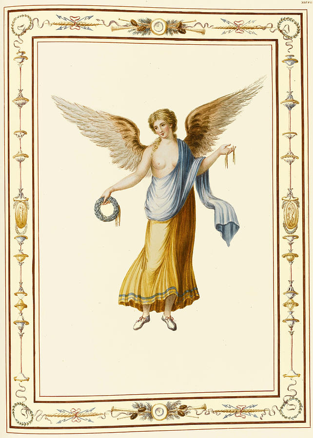 642x900 drawings after ancient roman paintings liic drawing - Roman Drawings