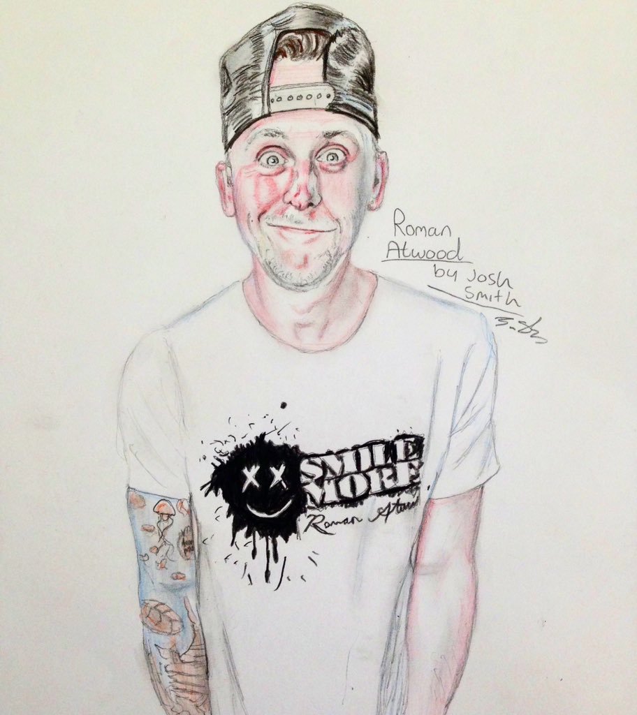912x1024 roman atwood on twitter josh, your daily support and art are - Roman Drawings