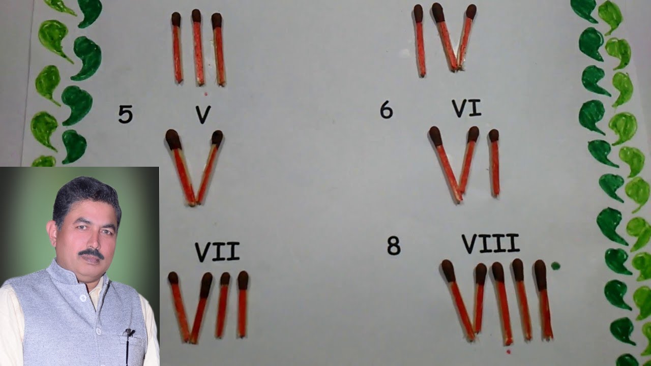1280x720 roman numerals ideal maths lab with models and projects - Roman Numeral Drawing