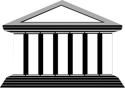 400x280 pillars drawing square column transparent png clipart free - Roman Pillars Drawing
