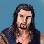 150x150 Learn How To Draw Roman Reigns - Roman Reigns Cartoon Drawing