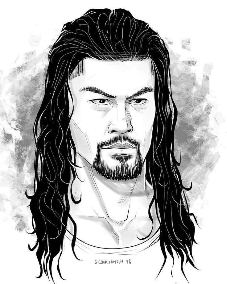 Featured image of post Roman Reigns Drawing Wallpaper Follow the vibe and change your wallpaper every day