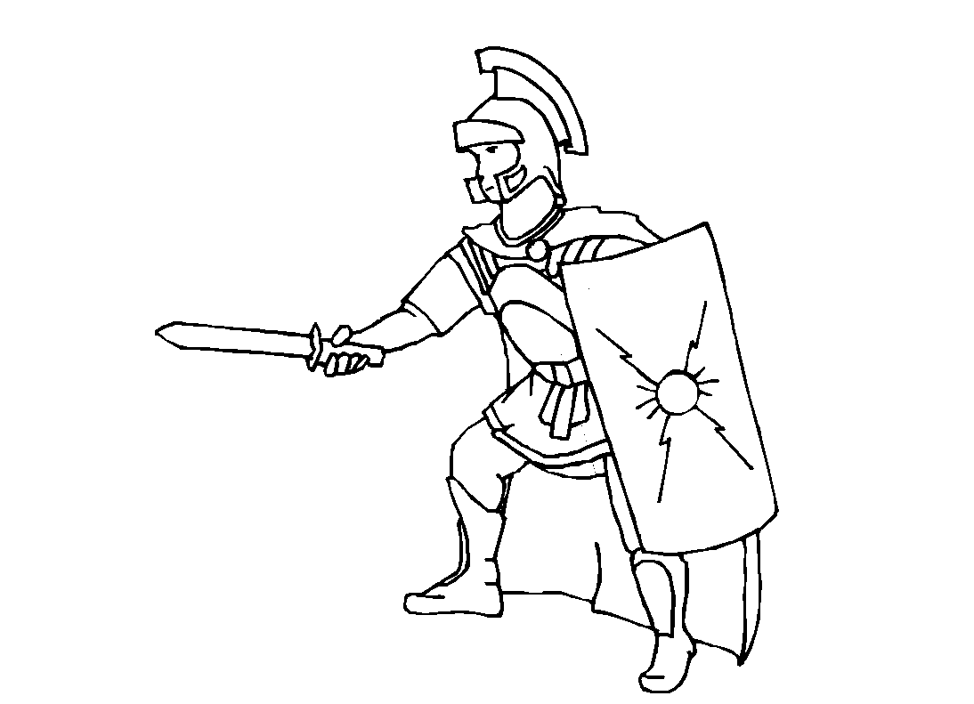 Roman Soldier Drawing at Explore collection of