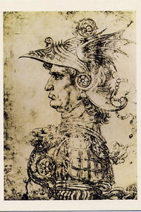 200x300 leonardo da vinci study of a roman warrior early period drawing - Roman Warrior Drawing
