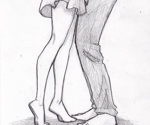 300x250 Gallery How To Draw Romantic Drawings - Romantic Couple Drawing