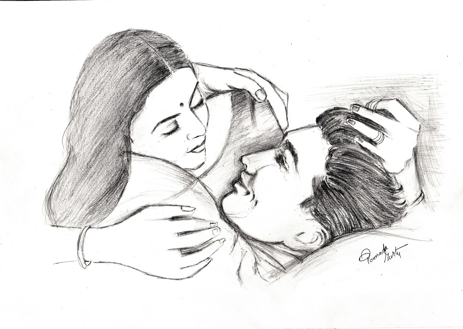 Romantic Drawings at PaintingValley.com | Explore collection of