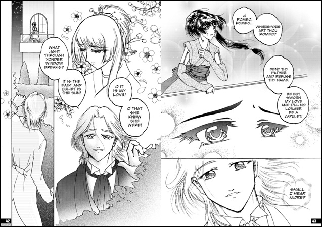 637x450  - Romeo And Juliet Cartoon Drawing