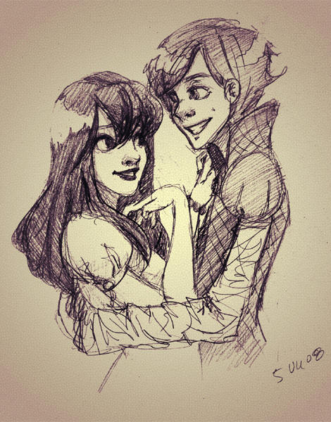 470x600 Romeo Juliet Drawing, Pencil, Sketch, Colorful, Realistic Art - Romeo And Juliet Drawing