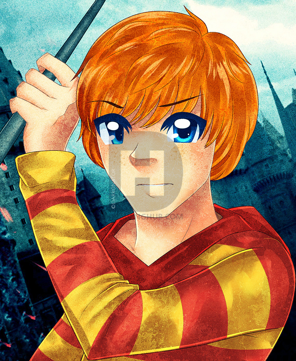 Ron Weasley Drawing At PaintingValley.com | Explore Collection Of Ron ...