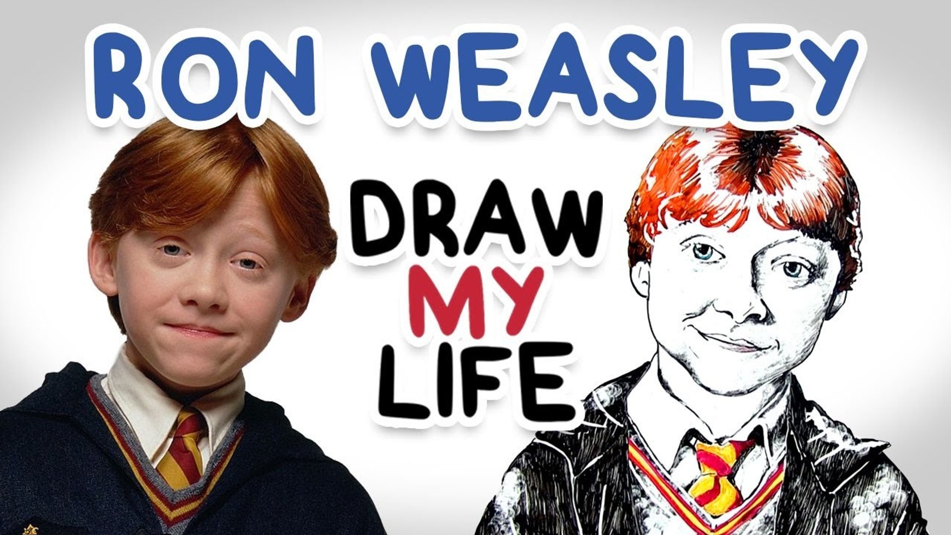 1920x1080 Ron Weasley Draw My Life - Ron Weasley Drawing