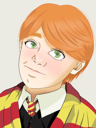 320x427 Ronweasley Drawings On Paigeeworld Pictures Of Ronweasley - Ron Weasley Drawing