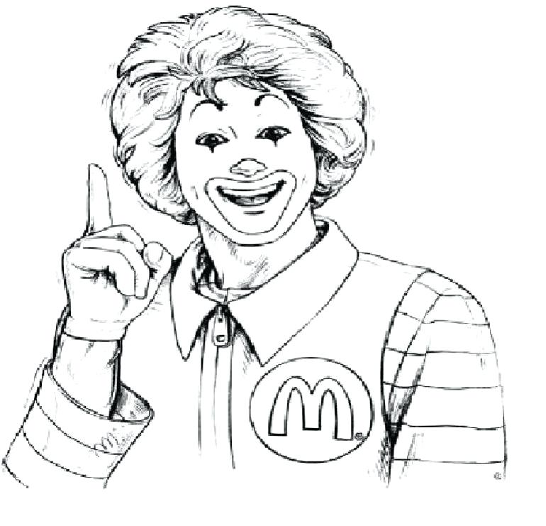 Ronald Mcdonald Drawing At Paintingvalley Com Explore Collection Of Ronald Mcdonald Drawing