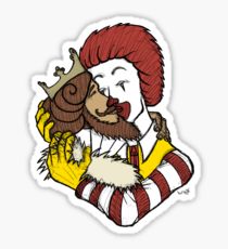 210x230 Ronald Mcdonald Drawing Stickers Redbubble - Ronald Mcdonald Drawing