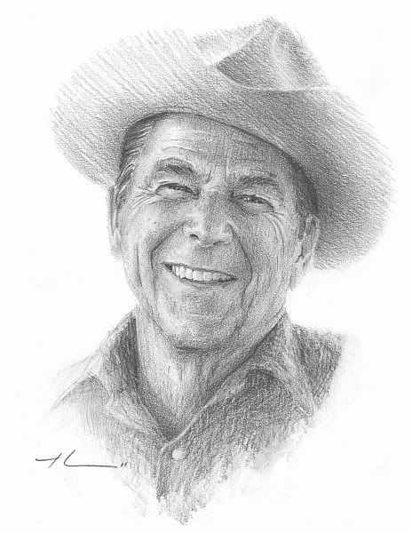 464x600 Ronald Reagan Pencil Drawings Wedding Kiss Pencil Portrait - Ronald Reagan Drawing
