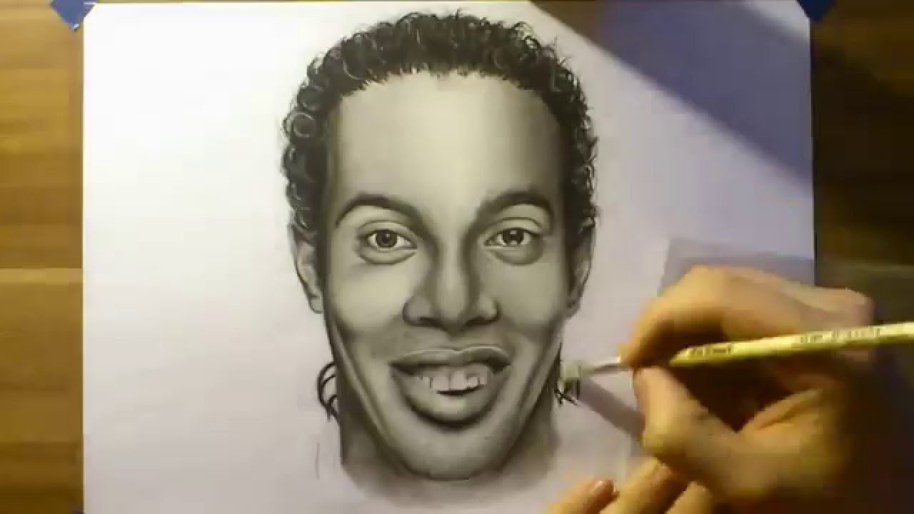 1280x720 How To Draw Ronaldinho - Ronaldinho Drawing
