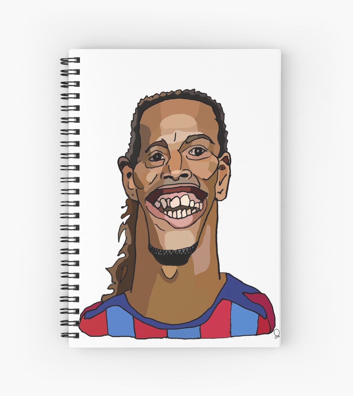1171x1313 ronaldinho spiral notebooks - Ronaldinho Drawing