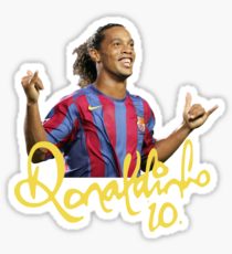 210x230 Ronaldinho Drawing Stickers Redbubble - Ronaldinho Drawing