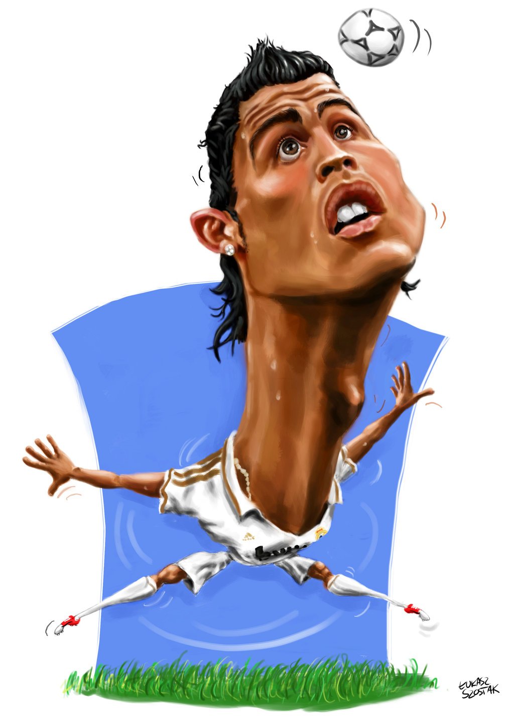 Ronaldo Cartoon Drawing At Explore Collection Of Ronaldo Cartoon Drawing 8946