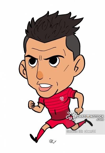 400x582 cristiano ronaldo cartoon - Ronaldo Cartoon Drawing