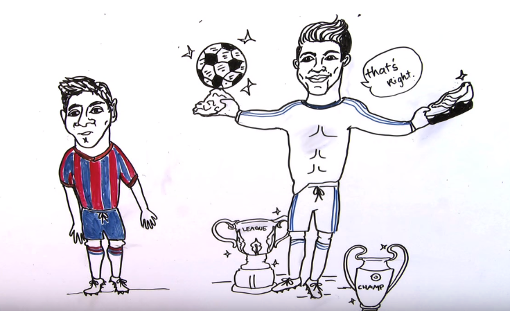 736x449 Draw My Life - Ronaldo Cartoon Drawing