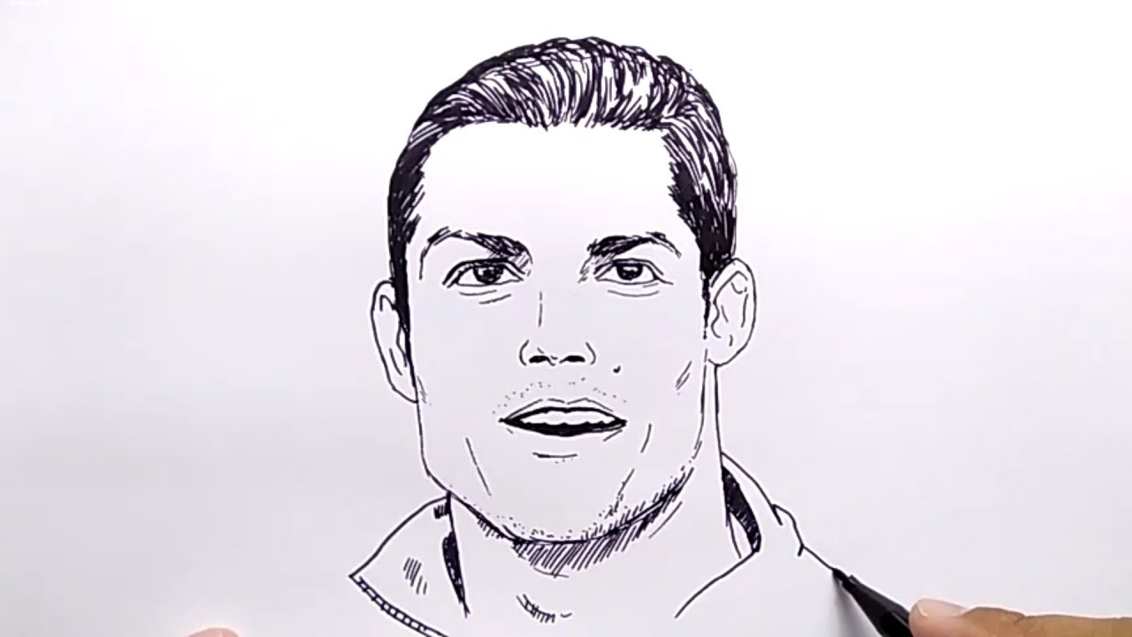 Ronaldo Cartoon Drawing at Explore collection of