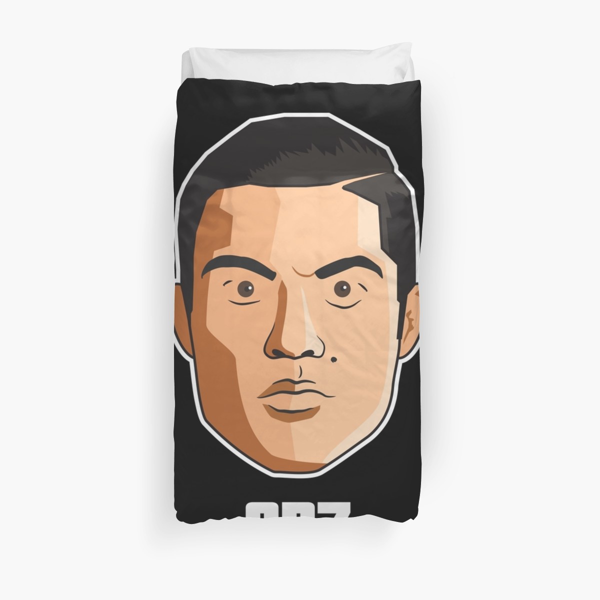 1200x1200 cristiano ronaldo vector cartoon duvet covers - Ronaldo Cartoon Drawing