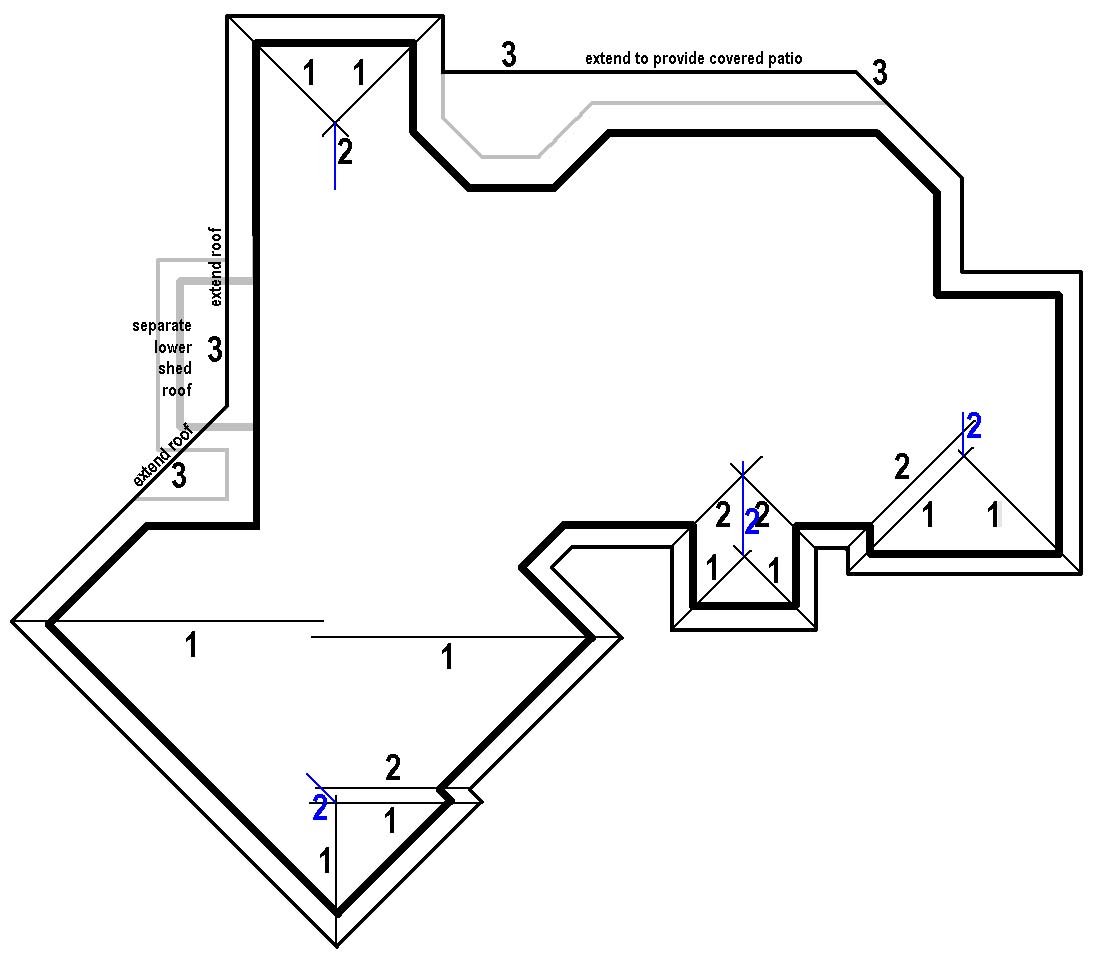 1102x967 how to design the roof freedom and chocolate - Roof Drawing