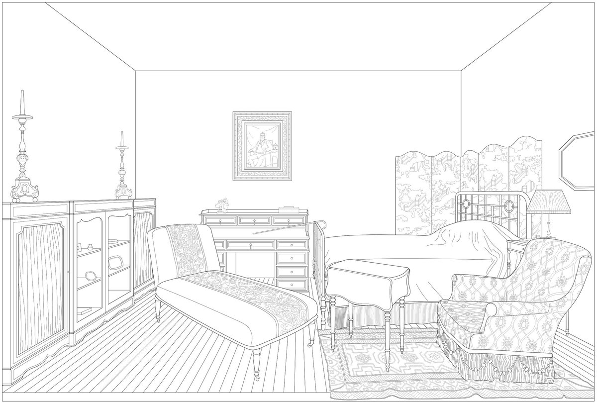 1200x812 dogma collections sets drawing matter - Room Line Drawing