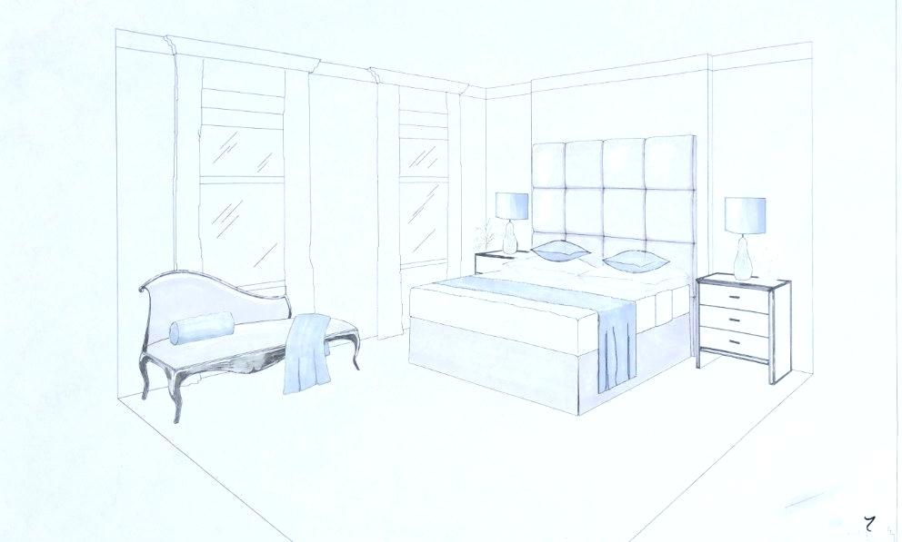992x597 Room Perspective - Room Perspective Drawing